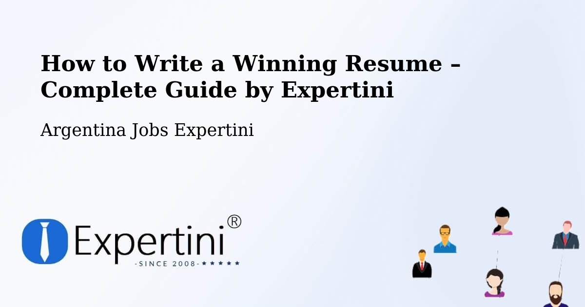 Resume Writing Guide for Job Seekers – Italó - Italó, Argentina Jobs Expertini